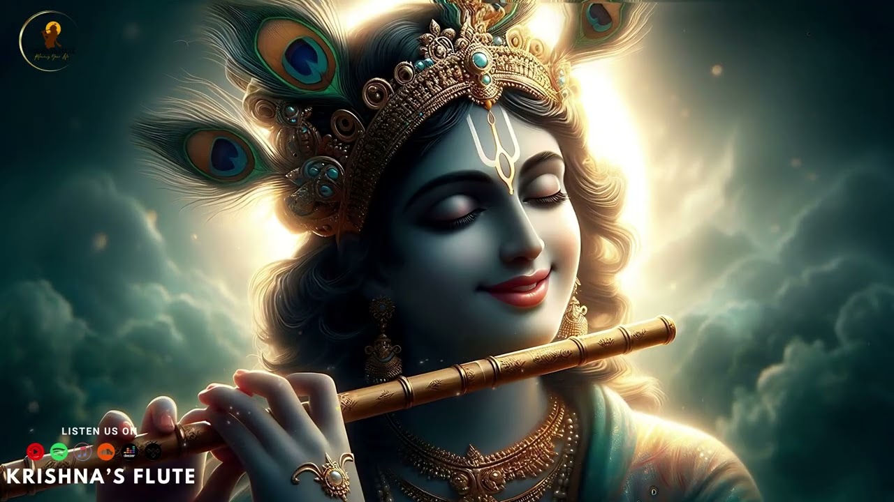 Feel the Bliss of Krishna’s Flute | Relaxing music Relieves stress, Heals the Mind, body and Soul