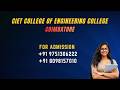 CIET Coimbatore Low Fees Autonomous Engineering College Mechatronics Electrical Electronics ECE