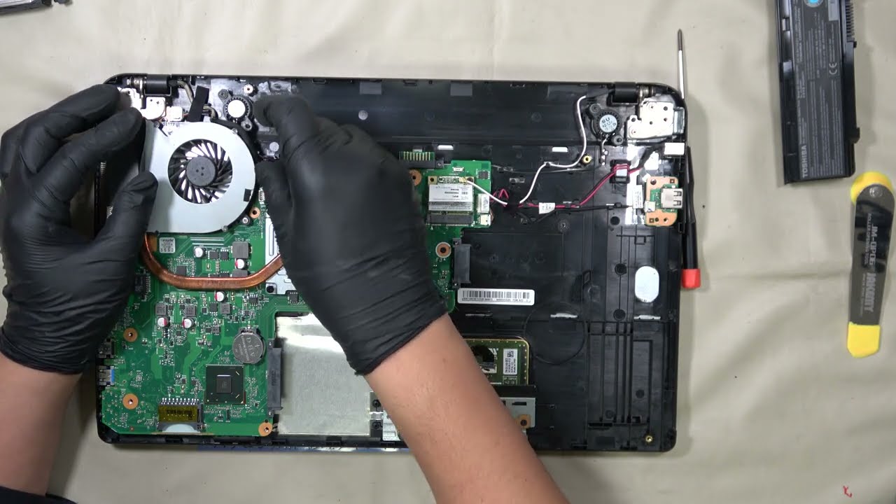 パソコン修理】Toshiba T353/41JB CPUファン交換ガイド｜取り外しから 