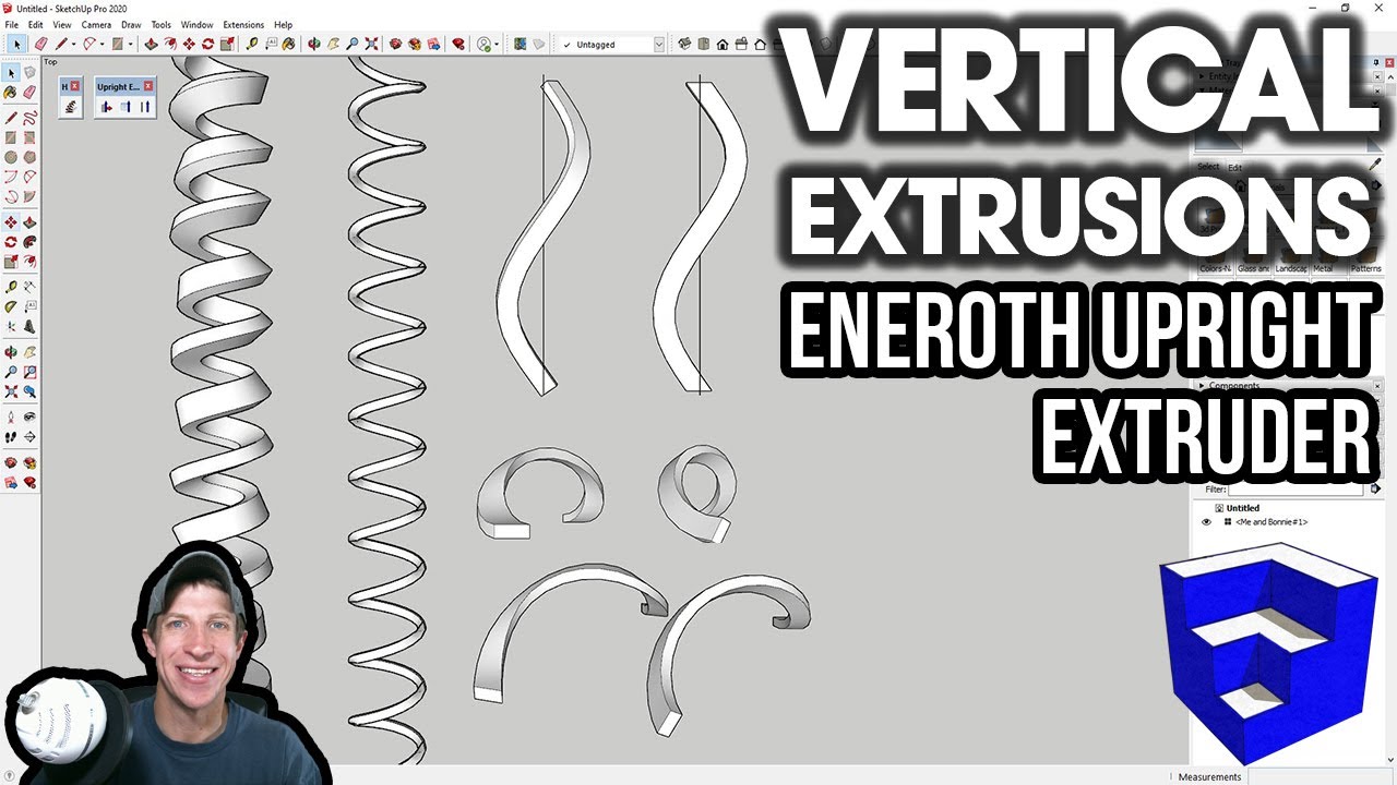 Vertical Extrusions with ENEROTH UPRIGHT EXTRUDER YouTube