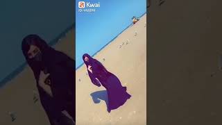 kwai shorts video #shorts #arabic #new #foryou #fyp #girl #girls #hijab #beach Resimi