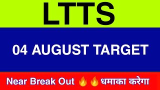 4 August LTTS Share | LTTS Share latest News | LTTS Share price today news