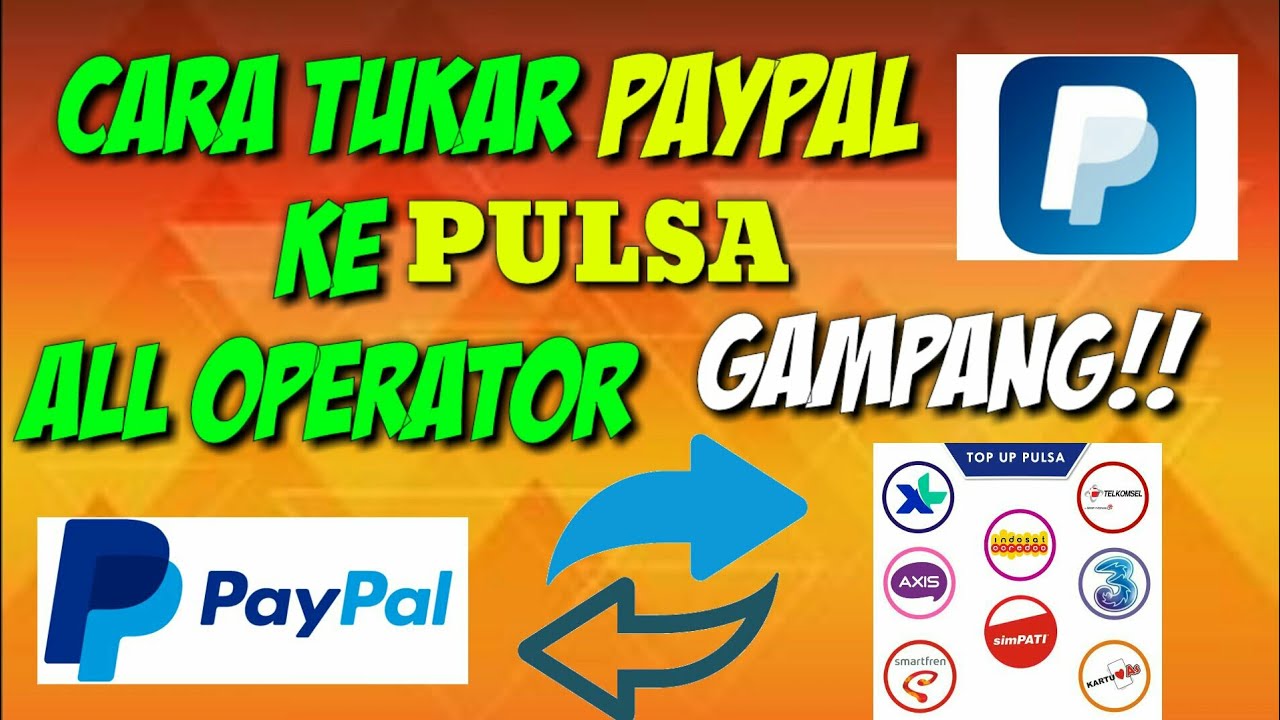 beli pulsa dengan paypal dimana?