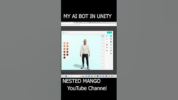 Unity AI Tool Advance NPCs character #shorts #npc #ai #unity #inworld #character #3d #gamedev #tech