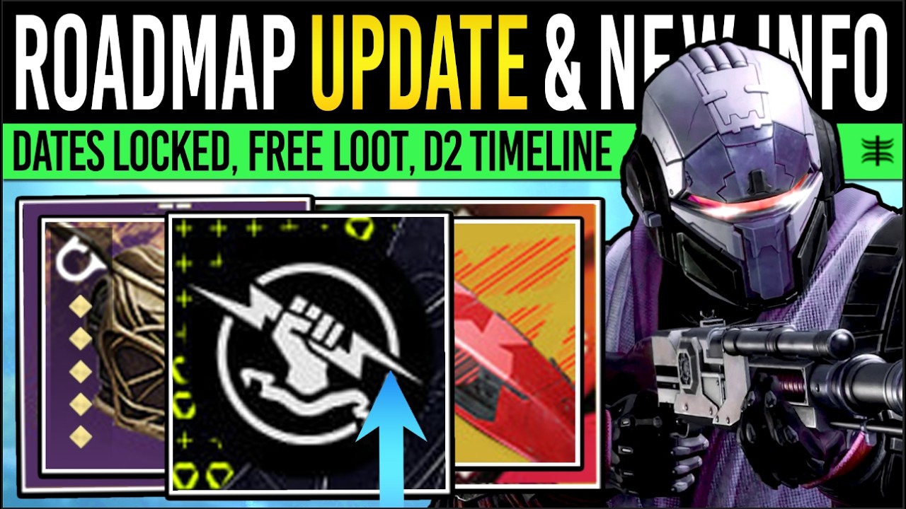 Destiny 2: ROADMAP UPDATES & HIDDEN INFO! New TIMELINE, Sony Confident? Bungie Leaks, Free Loot!