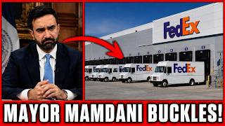 Mayor Mamdani BUCKLES As FedEx Reroutes $900 Million Northeast Distribution Hub To Newark!