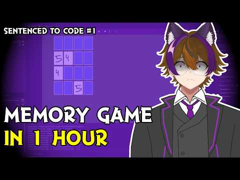 Sentenced to Code #1: Godot Memory Game — 1 Hour, 1 Game, 1 Punishment