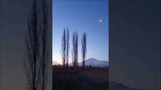Dawn in the Ararat valley #shorts #youtube