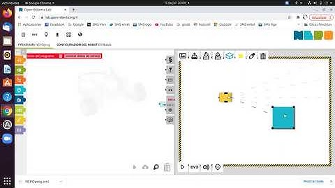 Robótica Educativa: Open Roberta Lab, sensor ultrasónico