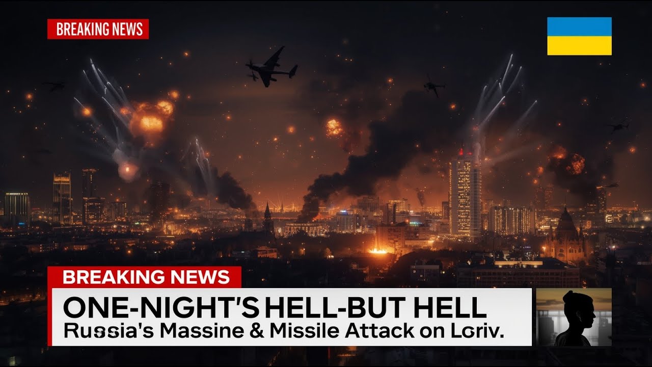 Breaking News: Russia Launches Massive Overnight Attack on Ukraine