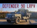 Land Rover Defender 90 LRPV Goes for a Drive