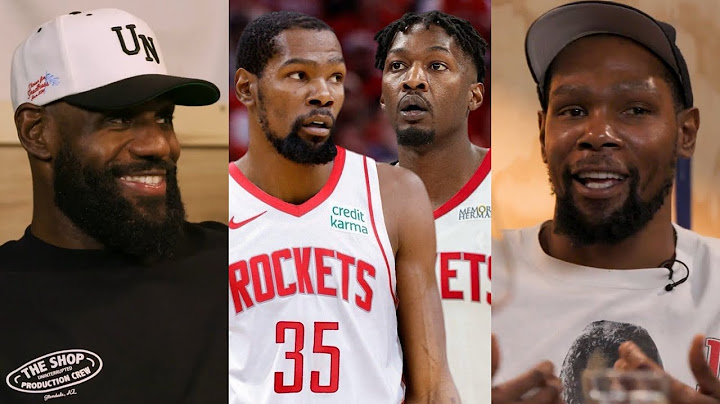 Kevin Durant accidentally roasts new Rockets teammate Dorian Finney-Smith 😂