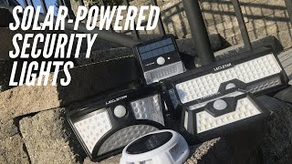 Solar-Powered Motion-Sensor Security Lights: Budget-Friendly from Amazon, Give Your Yard Some Lumens