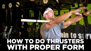 How to do Thrusters with Proper Form