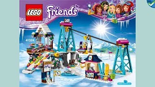41324 Snow Resort Ski Lift LEGO® Friends Manual at the Brickmanuals Instruction Archive