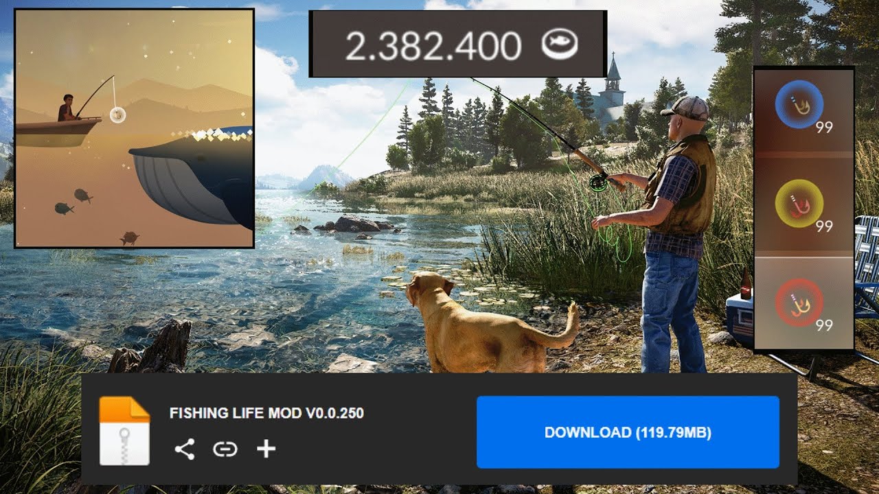 Fishing Life Dinheiro Infinito ! V 0.0.250 - YouTube