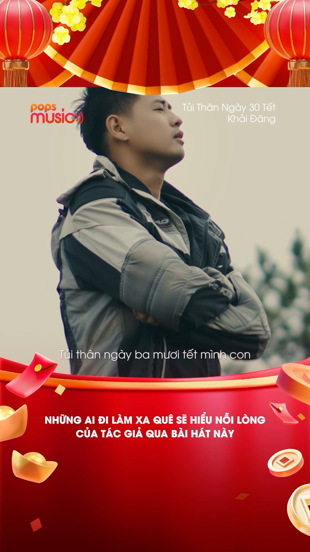 Những ai đi làm xa quê sẽ hiểu nỗi lòng của tác giả qua bài hát này #popsmusic #tuithanngay30tet