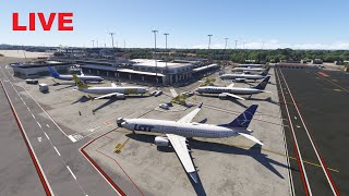 LIVE B737 MAX 800 (4K) | Roma LIRA - Instanbul LTFM