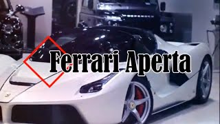 [luck this] new brand ferrari - any takers for a brand-new white la
aperta?