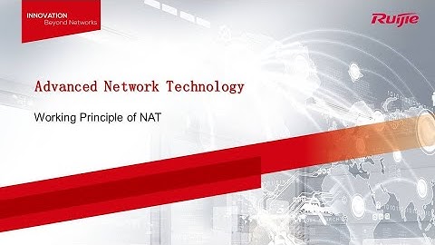 15 Working Principle of NAT