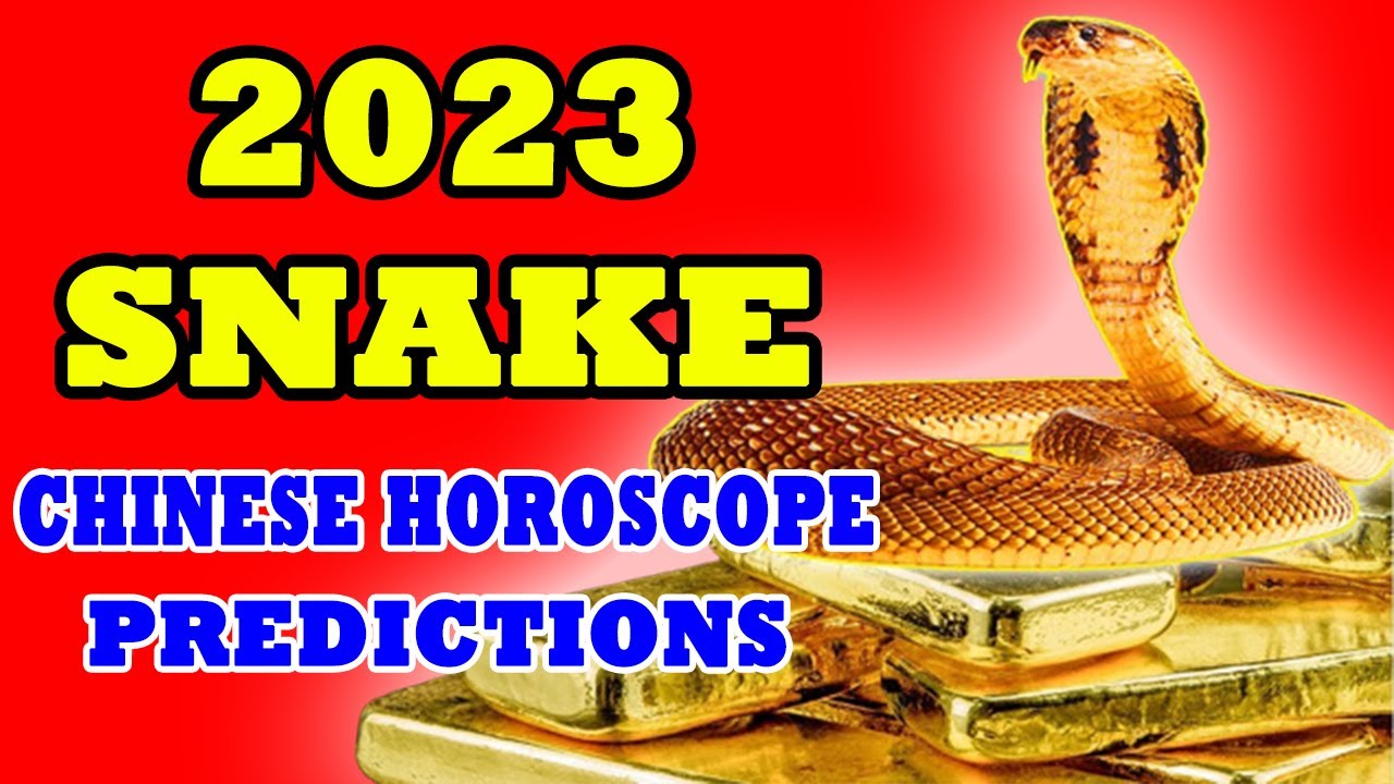 Snake Chinese Zodiac Sign Horoscope 2023 Forecast Snake Horoscope