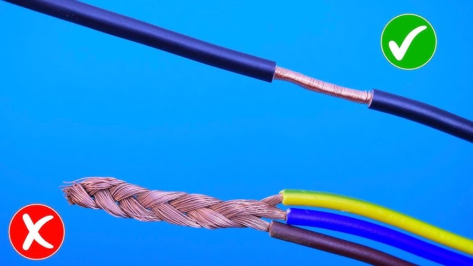 How to solder and Connect ultra thin wire to thick wire 