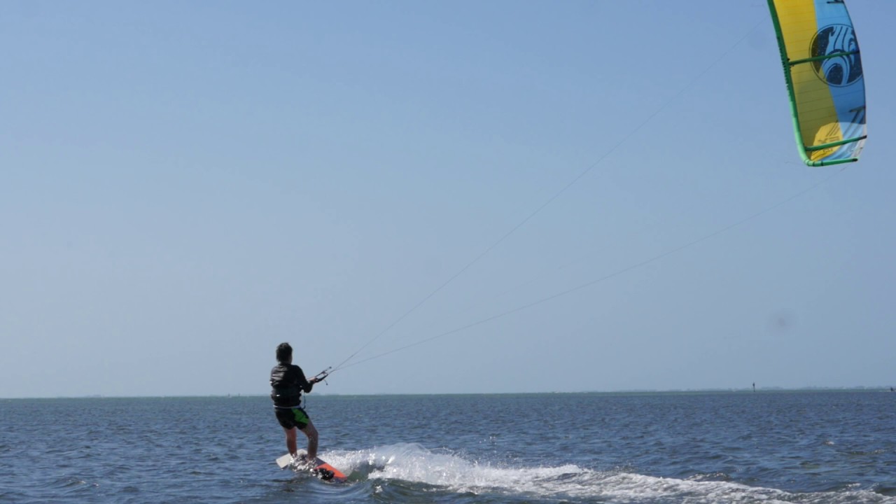 Father and Son Kiteboarding