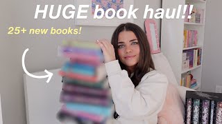 HUGE book haul!! 📖💓 *over 25+ new books*