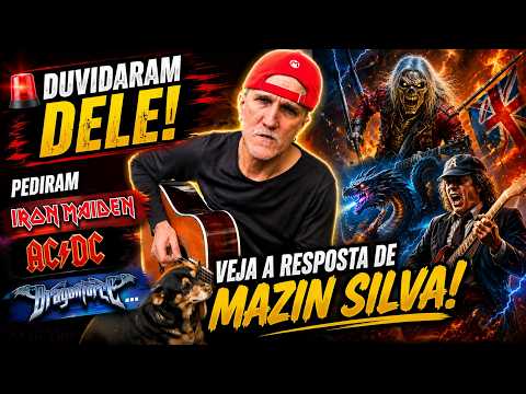 🚨 THEY DOUBTED HIM! They requested Iron Maiden, AC/DC, and DragonForce... See Mazin Silva's respo...