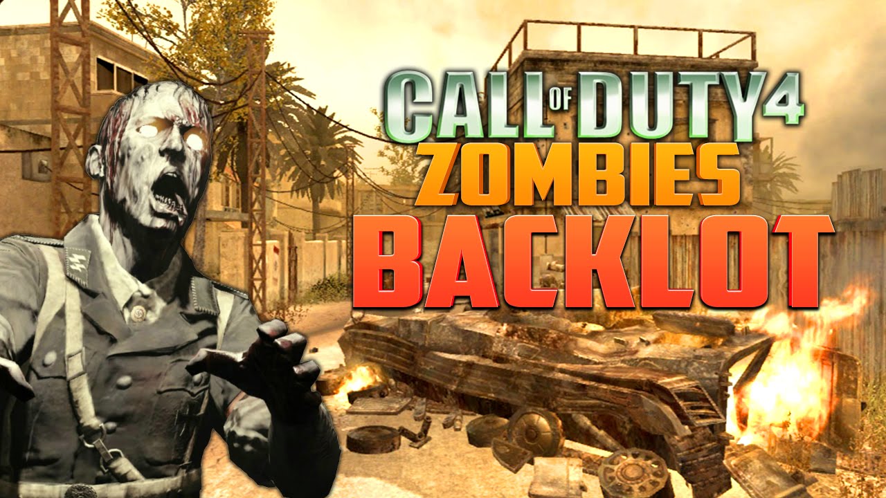 CALL OF DUTY 4 ZOMBIES: BACKLOT â˜… Call of Duty Zombies Mod (Zombie Games) - 