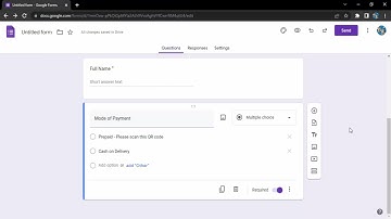 How to add a Video to a Google Forms