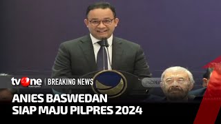 [BREAKING NEWS] NasDem Deklarasi Anies Bakal Capres 2024 | tvOne