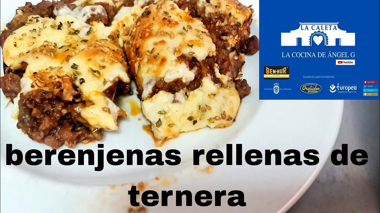 berenjenas rellenas ternera y tomate la orquidea