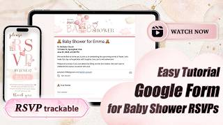 How to Edit Your RSVP Google Form for Baby Shower Invitation Website