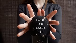 ASMR - mic pumping and scratching mix II airplanemodeasmr