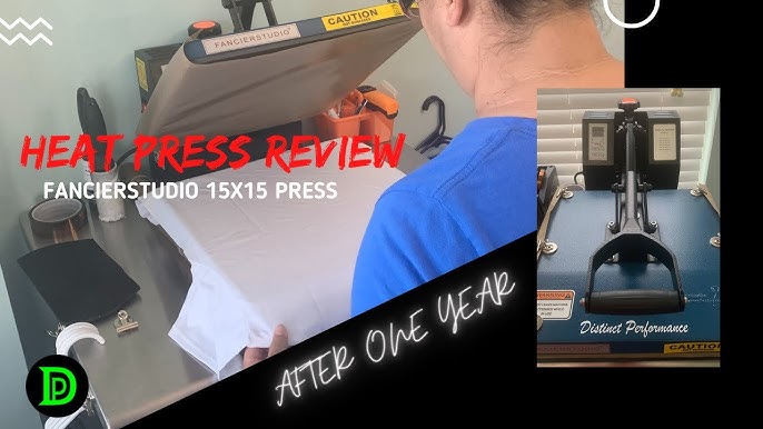 VEVOR Heat Press machine review - unlimited t-shirts is a bad idea for me -  The Gadgeteer