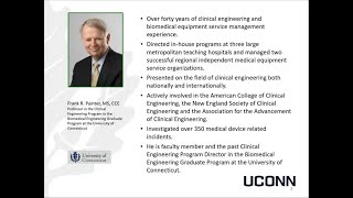 Professor Frank Painter (18/03/2021): Applied Biomedical Engineering