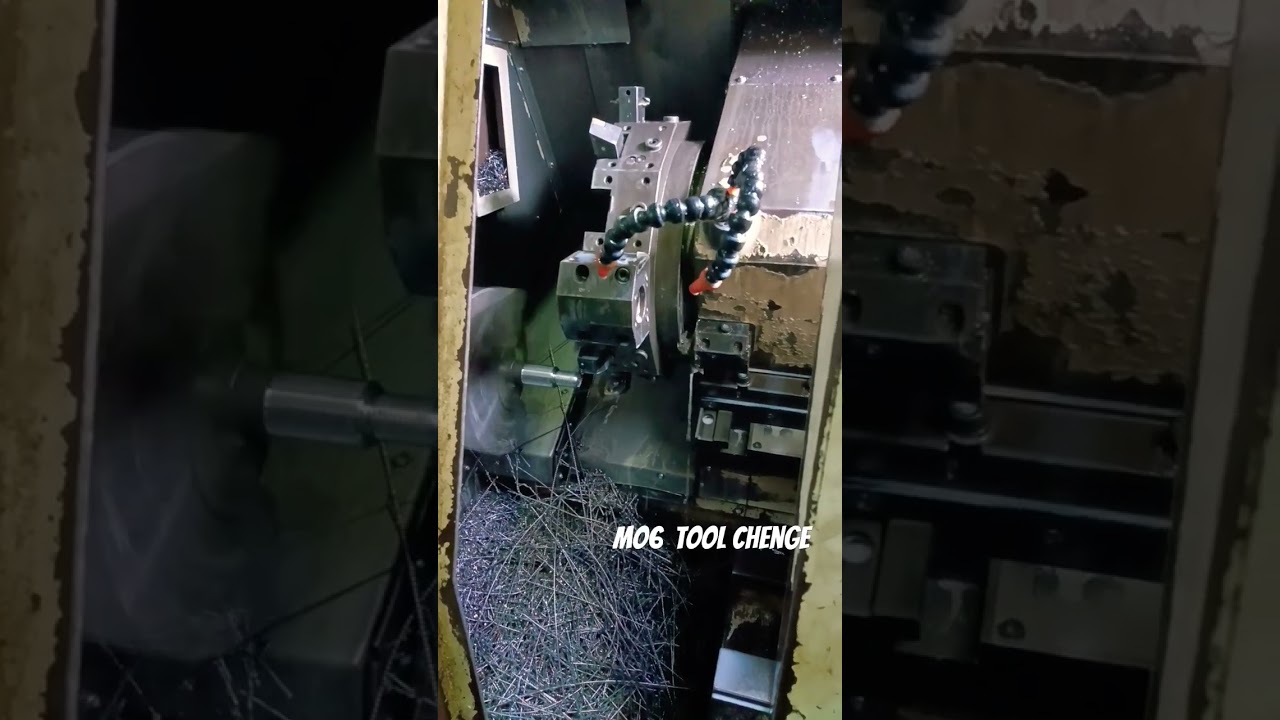 CNC and vmc machine code MO6 tool chenge