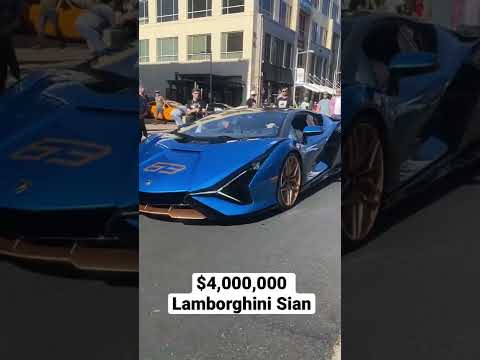 $4,000,000 Lamborghini Sian #lamborghini #lamborghinisian #hypercar