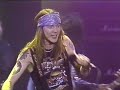 Capture de la vidéo Guns & Roses   Live At The Ritz - New York City 1988 Uncensored 60Fps