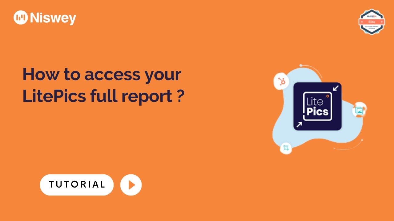 How to access full LitePics Reports?  | Litepics Image Optimization Integration for HubSpot CMS