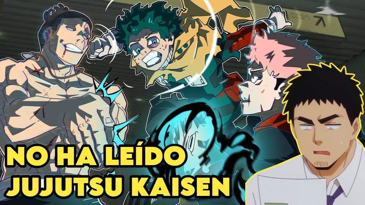Deku vs Jujutsu kaisen es REALMENTE vergonzosa!! - Engail Reacciona