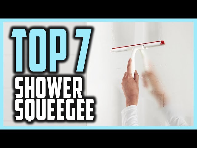 Shower Squeegee Showdown: Testing and Comparing Squeegees for a Spotless  Shower 