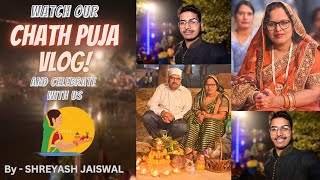 Celebrate 🎇✨This Chath Puja 2023 with Us ❤️🤩 || Shreyash Jaiswal Vlogs || Swatii Mishra || Nikon Z50 screenshot 5