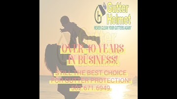 Gutter Helmet by Classic: Your gutter guard / leaf guard / leaf filter / gutter protection Experts!