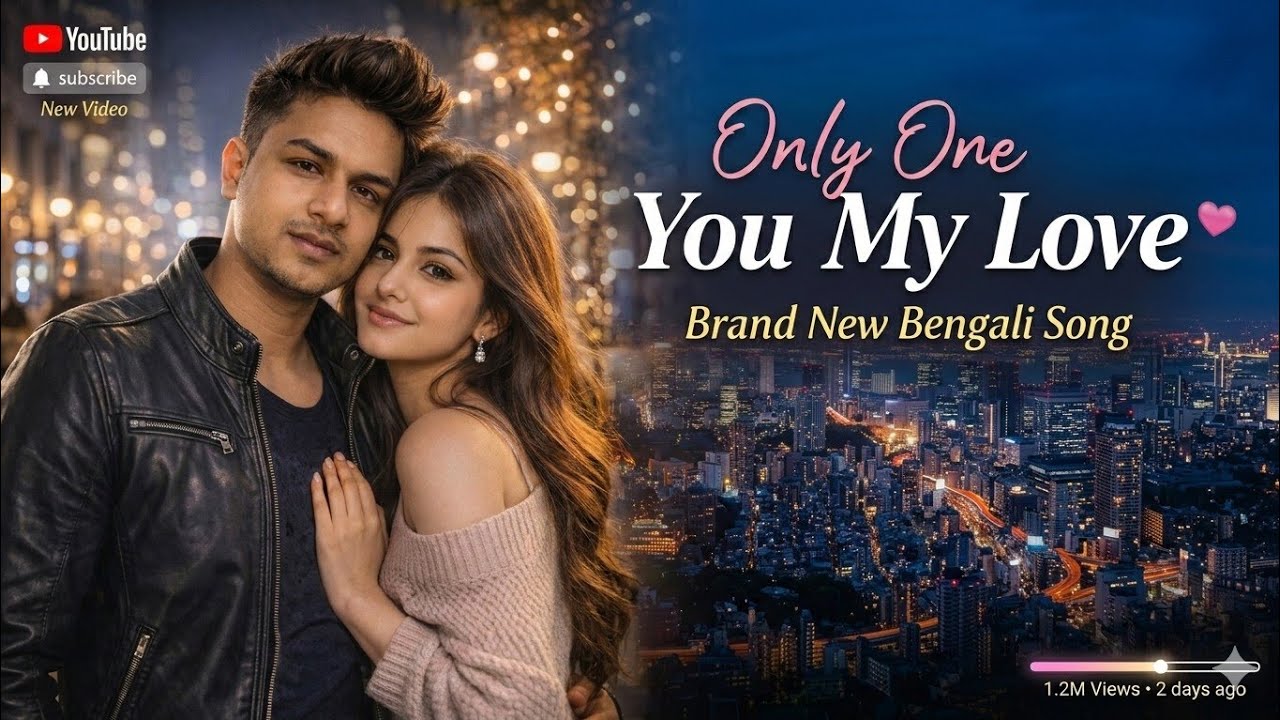  Only One You My Love | অনলি ওয়ান ইউ মাই লাভ | New Bengali Romantic Song 2026 | Nasib Khansama#