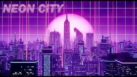 Neon City - Synthwave | Unreal Marketplace Showcase Video