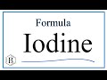 Iodine Chemistry Concepts