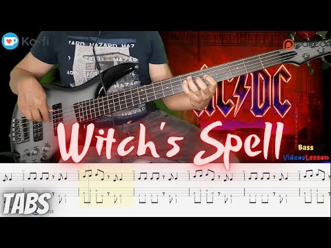 AcDc - Witch's Spell - Bass Cover Tab