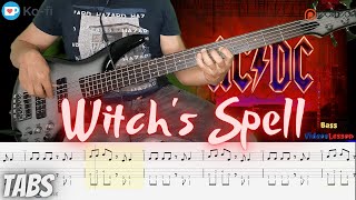 AC/DC - Witch's Spell - Bass COVER tab